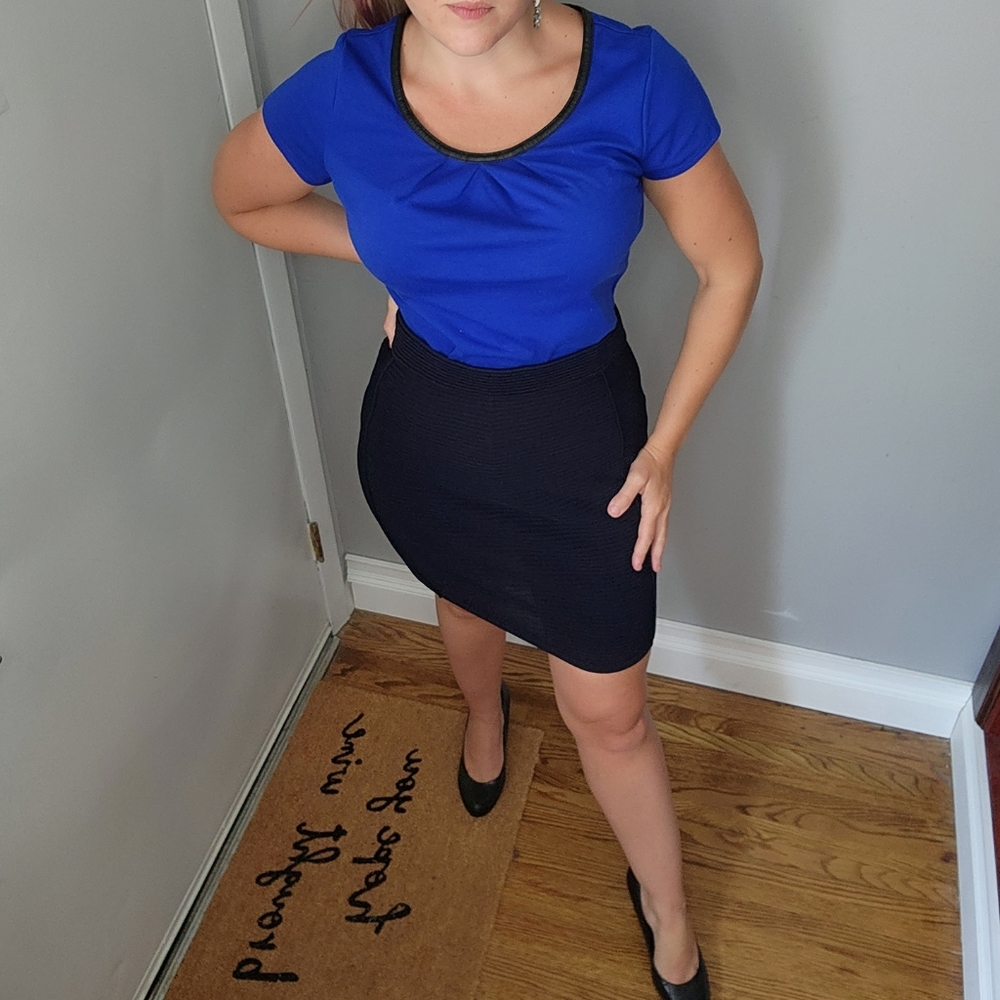 Merona Blue Top